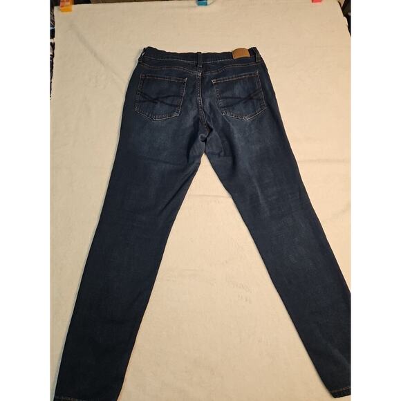 Aeropostale High Waisted Jegging Jeans Women's 8 Reg/Dark Blue Cotton Blend - Picture 9 of 10
